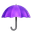 purple umbrella image